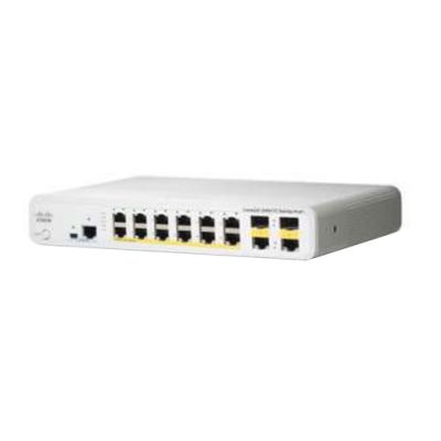 Cisco Catalyst WS-C2960C-12PC-L Netzwerk-Switch Managed L2 Fast Ethernet (10/100) Power over Ethernet (PoE) Weiß
