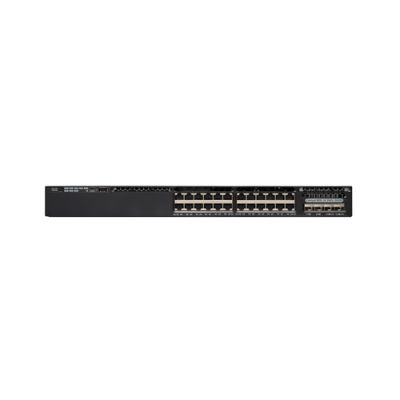 Cisco Catalyst WS-C3650-24PD-E Netzwerk-Switch Managed L3 Gigabit Ethernet (10/100/1000) Power over Ethernet (PoE) 1U Schwarz