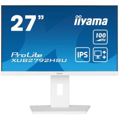 iiyama ProLite XUB2792HSU-W6 LED display 68,6 cm (27") 1920 x 1080 Pixel Full HD Weiß