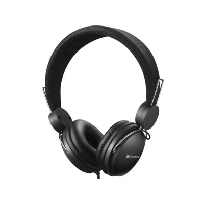 Sandberg 126-34 Kopfhörer & Headset Kabelgebunden Kopfband Anrufe/Musik Schwarz