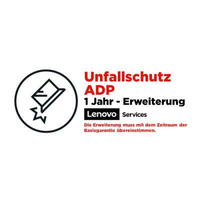 Lenovo 1 Jahr Unfallschutz (Accidental Damage Protection, ADP, Erweiterung)