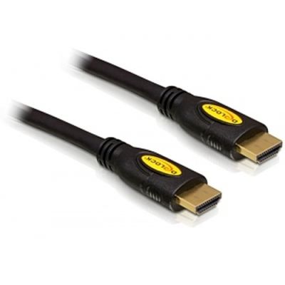 DeLOCK HDMI 1.4 Cable 1.0m male / male HDMI-Kabel 1 m HDMI Typ A (Standard)