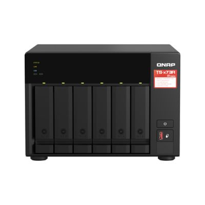 QNAP TS-673A NAS Tower Ethernet/LAN Schwarz V1500B