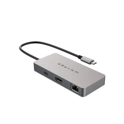 Targus HDMB2 laptop-dockingstation & portreplikator USB 3.2 Gen 1 (3.1 Gen 1) Type-C Edelstahl