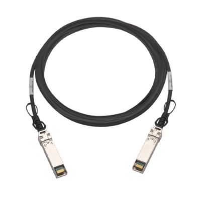 QNAP CAB-DAC50M-SFPP Glasfaserkabel 5 m SFP+ DAC Schwarz