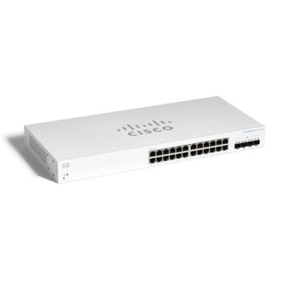Cisco CBS220-24T-4X Managed L2 Gigabit Ethernet (10/100/1000) Weiß
