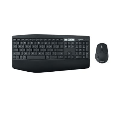 Logitech MK850 Performance Tastatur Maus enthalten RF Wireless + Bluetooth QWERTY US Englisch Schwarz