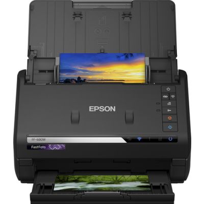 Epson FastFoto FF-680W Scanner mit Vorlageneinzug 600 x 600 DPI A4 Schwarz