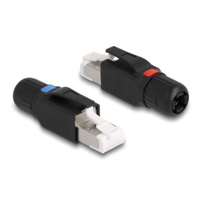 DeLOCK 86965 Drahtverbinder RJ45/LSA Schwarz