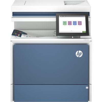 HP LaserJet Color Enterprise MFP 5800dn Drucker, Drucken, Kopieren, Scannen, Faxen (optional), Automatische Dokumentenzuführung; Optionale Fächer mit hoher Kapazität; Touchscreen; Tonerkartusche mit TerraJet
