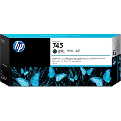 HP 745 DesignJet Druckerpatrone Mattschwarz, 300 ml