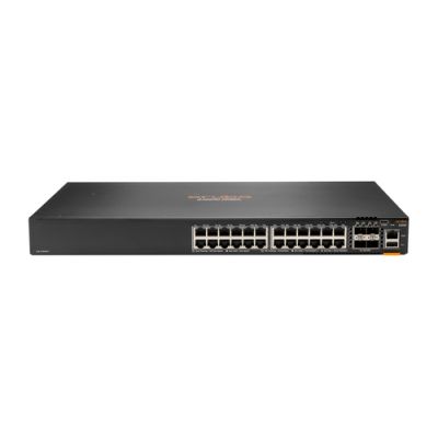 Aruba 6200F 24G 4SFP+ Managed L3 Gigabit Ethernet (10/100/1000) 1U Schwarz