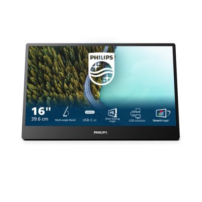 Philips 3000 series 16B1P3302D/00 Computerbildschirm 39,6 cm (15.6") 1920 x 1080 Pixel Full HD LED Schwarz