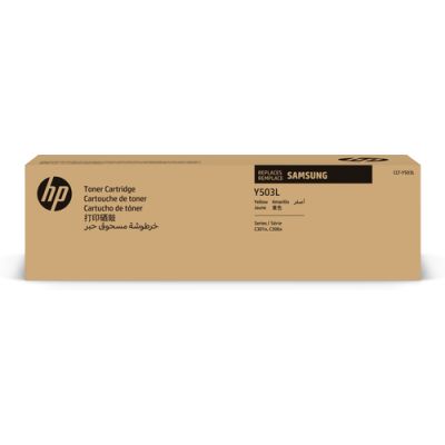 Samsung CLT-Y503L Gelb Original Tonerkartusche mit hoher Reichweite