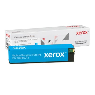 Everyday Cyan PageWide-cartridge kompatibel mit HP F6T81AE, Hohe Ergiebigkeit (006R04212)