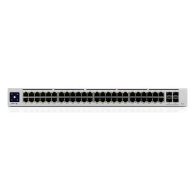 Ubiquiti UniFi Pro 48-Port PoE Managed L2/L3 Gigabit Ethernet (10/100/1000) Power over Ethernet (PoE) 1U Silber