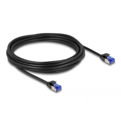 DeLOCK 80230 Netzwerkkabel Schwarz 5 m Cat6a S/FTP (S-STP)