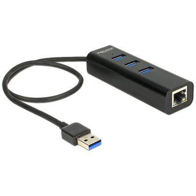 DeLOCK 62653 laptop-dockingstation & portreplikator Schwarz