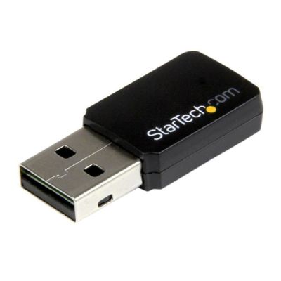 StarTech.com USB 2.0 AC600 Mini Dual Band Wireless-AC Wlan Adapter - 1T1R 802.11ac WiFi Netzwerkadapter