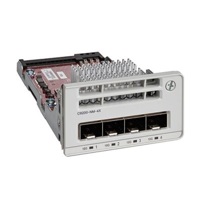 Cisco C9200-NM-4X= Netzwerk-Switch-Modul 10 Gigabit Ethernet, Gigabit Ethernet
