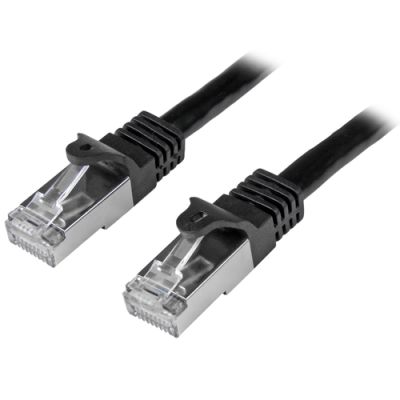 StarTech.com N6SPAT5MBK Netzwerkkabel Schwarz 5 m Cat6 SF/UTP (S-FTP)