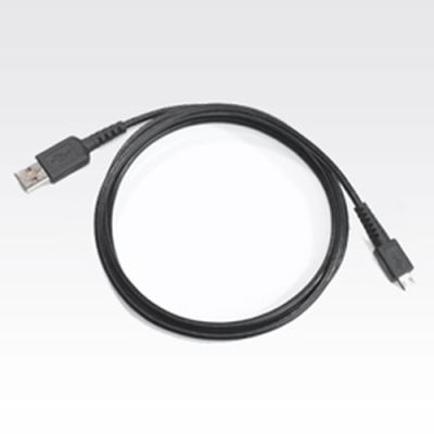 Zebra Micro USB sync cable USB Kabel Schwarz