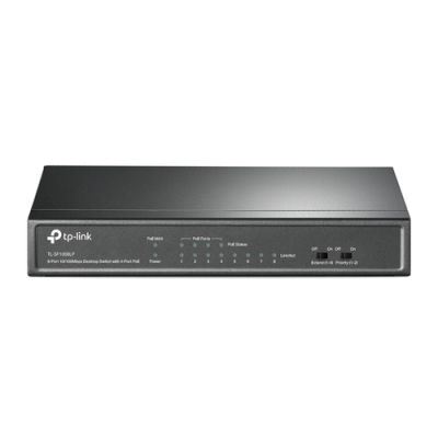 TP-Link 8-Port 10/100Mbit/s-Desktop-Switch mit 4 PoE-Ports