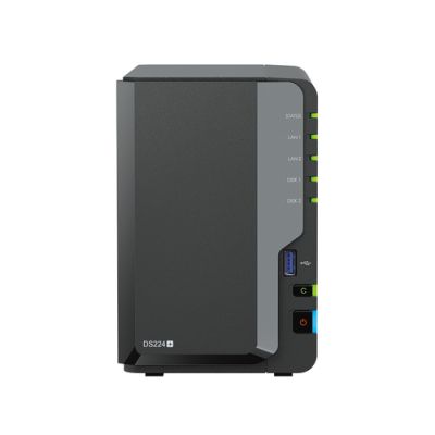 Synology DiskStation DS224+ NAS & Speicherserver Desktop Ethernet/LAN Schwarz J4125