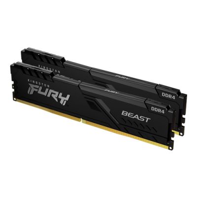 Kingston Technology FURY 64GB 3200MT/s DDR4 CL16 DIMM (2er-Kit) Beast Black