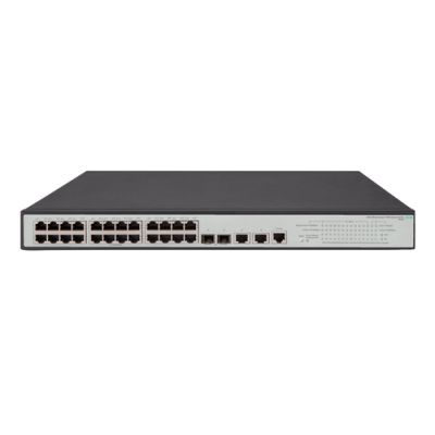 HPE OfficeConnect 1950 24G 2SFP+ 2XGT PoE+ Managed L3 Gigabit Ethernet (10/100/1000) Power over Ethernet (PoE) 1U Grau