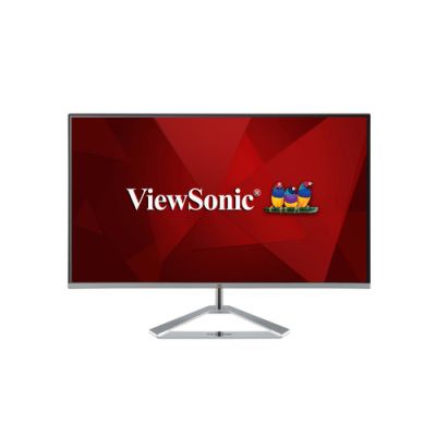 Viewsonic VX Series VX2476-SMH LED display 60,5 cm (23.8") 1920 x 1080 Pixel Full HD Schwarz, Silber