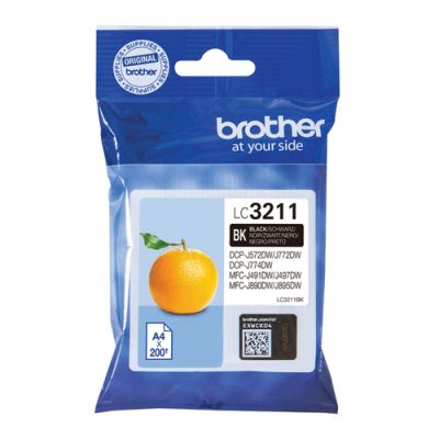 Brother LC3211BK Druckerpatrone 1 Stück(e) Original Schwarz