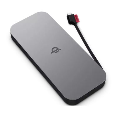 Lenovo 40ALLG1WWW Powerbank Lithium-Ion (Li-Ion) 10000 mAh Kabelloses Aufladen Schwarz