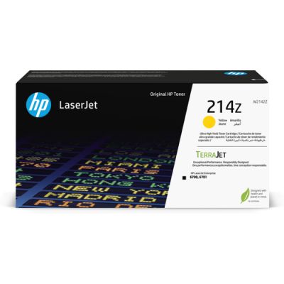 HP 214Z Gelb Original LaserJet Tonerkartusche mit superhoher Reichweite