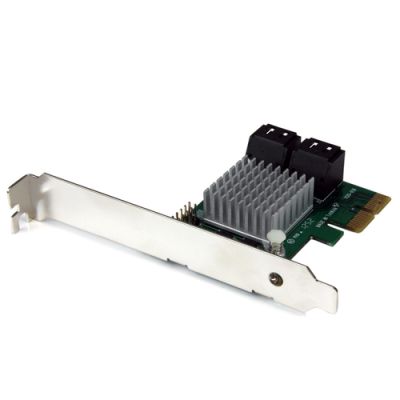 StarTech.com 4 Port PCI Express 2.0 SATA III 6Gbit/s RAID Controller Karte mit HyperDuo SSD Tiering - PCIe SATA 3 Controller Adapter
