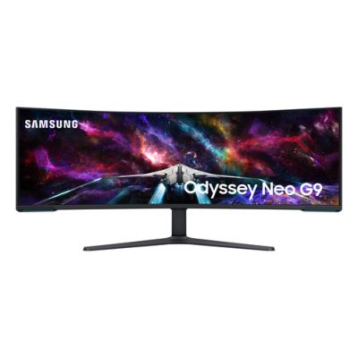 Samsung Odyssey S57CG954NU Computerbildschirm 144,8 cm (57") 7680 x 2160 Pixel 8K Ultra HD QLED Schwarz, Weiß