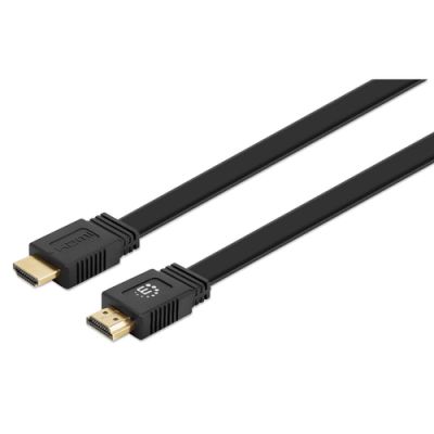 Manhattan 355612 HDMI-Kabel 2 m HDMI Typ A (Standard) Schwarz