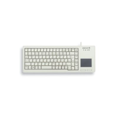 CHERRY XS Touchpad Tastatur USB QWERTZ Deutsch Grau