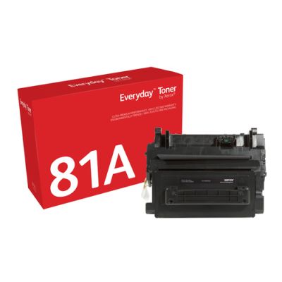 Everyday ™ Schwarz Toner von Xerox, kompatibel mit HP 81A (CF281A/ CRG-039), Standardkapazität