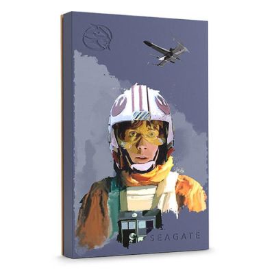 Seagate Game Drive Luke Skywalker™ Special Edition FireCuda Externe Festplatte 2 TB Schwarz