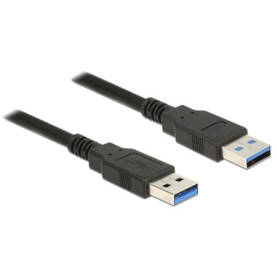 DeLOCK 85064 USB Kabel 5 m USB 3.2 Gen 1 (3.1 Gen 1) USB A Schwarz