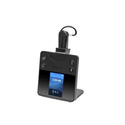 POLY Savi 8445 Kopfhörer Kabellos Ohrbügel Büro/Callcenter Bluetooth Schwarz