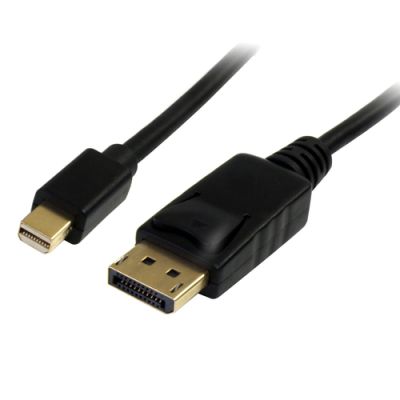 StarTech.com 2m Mini DisplayPort auf DisplayPort 1.2 Kabel - 4K x 2K UHD Mini DisplayPort auf DisplayPort Adapter Kabel - Mini DP auf DP Monitorkabel - mDP auf DP Konverterkabel