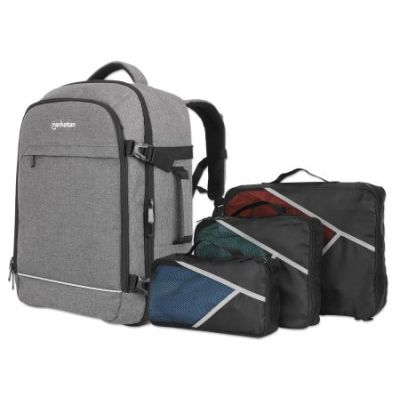 Manhattan 440370 Laptoptasche 43,9 cm (17.3") Rucksack Grau