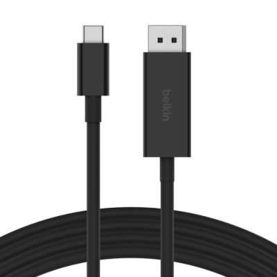 Belkin AVC014bt2MBK 2 m USB Typ-C DisplayPort Schwarz
