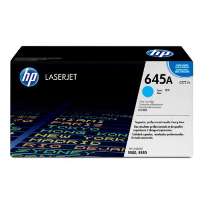HP 645A Cyan Original LaserJet Tonerkartusche