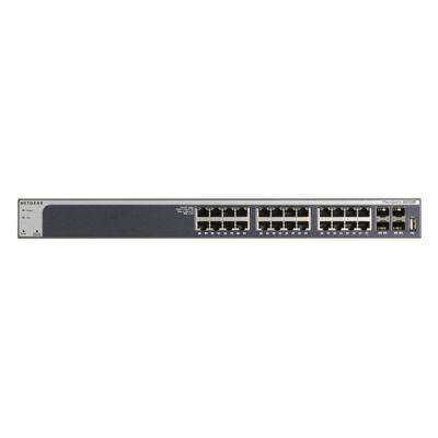 NETGEAR XS728T Managed L2+/L3 10G Ethernet (100/1000/10000) Schwarz