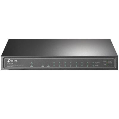 TP-Link TL-SG1210P Netzwerk-Switch Unmanaged Gigabit Ethernet (10/100/1000) Power over Ethernet (PoE) Grau