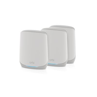 NETGEAR Orbi RBK763S Tri-Band (2,4 GHz / 5 GHz / 5 GHz) Wi-Fi 6 (802.11ax) Weiß 7 Intern