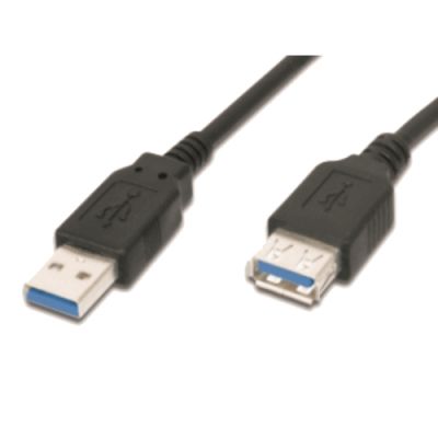 M-Cab USB 3.0 Kabel - A/A - St/Bu - 1.80m - schwarz